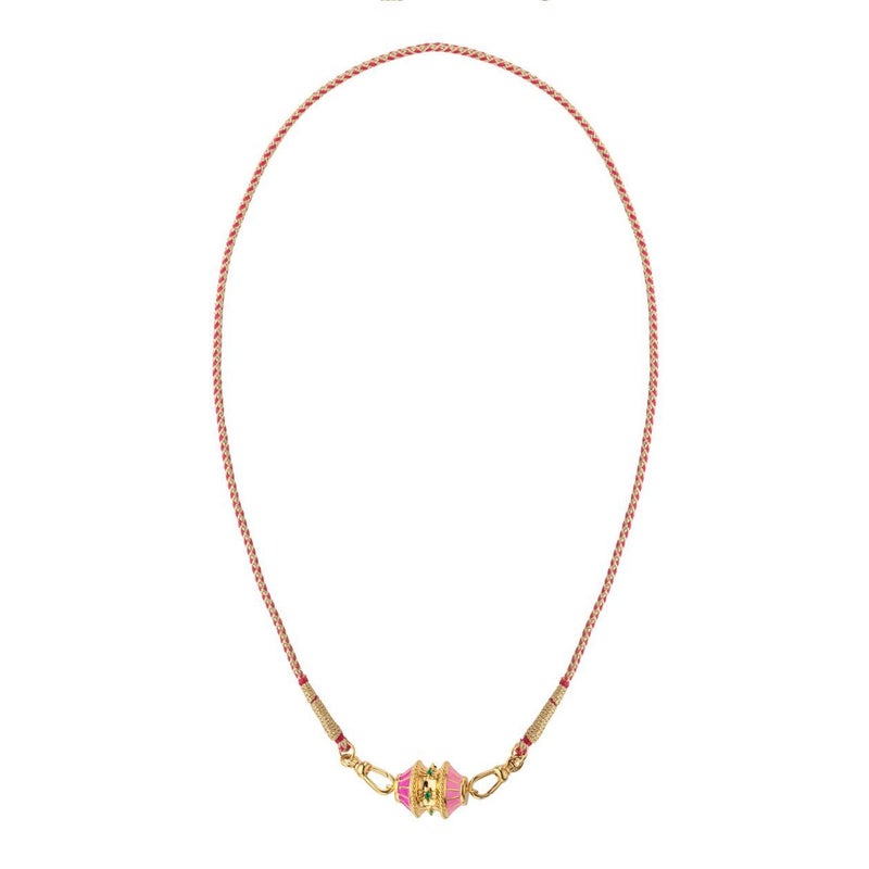 Dopamine Twist Valentine'S Day Gift Irregular Necklace Furnace Vacuum Plating 18K Gold - Image 5